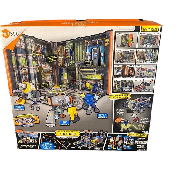 Hex Bug JUNKBOTS FIGURE PARTS Drive Light Modules 200 Pc LOT Power Plant Pipes - Picture 3 of 8